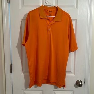 Adidas Golf Shirt - Orange - L